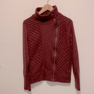 Athleta | Heather burgundy sweater